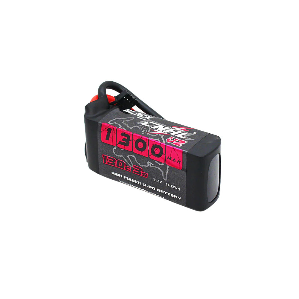CNHL Black Series V2.0 1300mAh 11.1V 3S 130C Lipo Battery [DG]