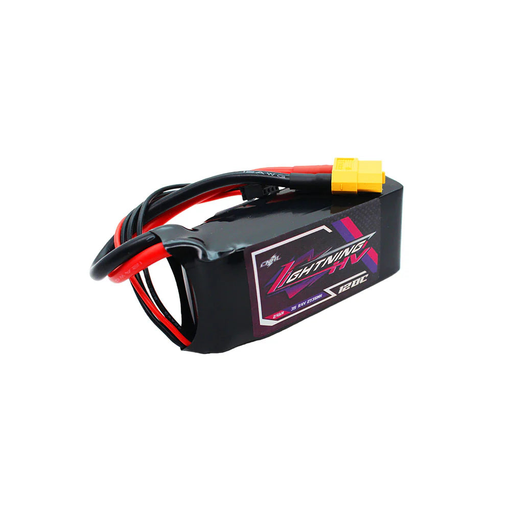 CNHL Lightning LiHV 2400mAh 11.4V 3S 120C HV Shorty Lipo Battery [DG]