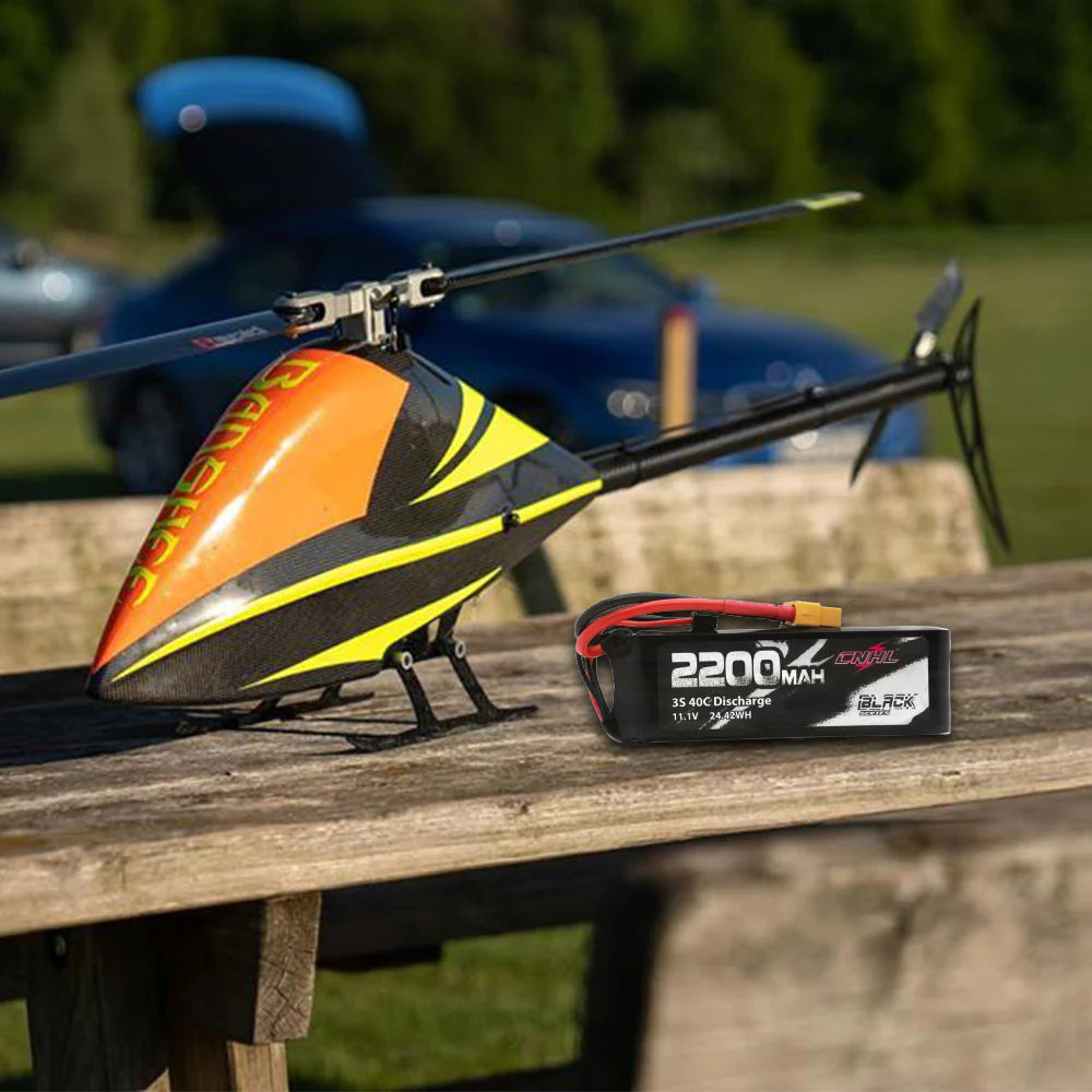 CNHL Black Series 2200mAh 3S 11.1V 40C Lipo Battery [DG]