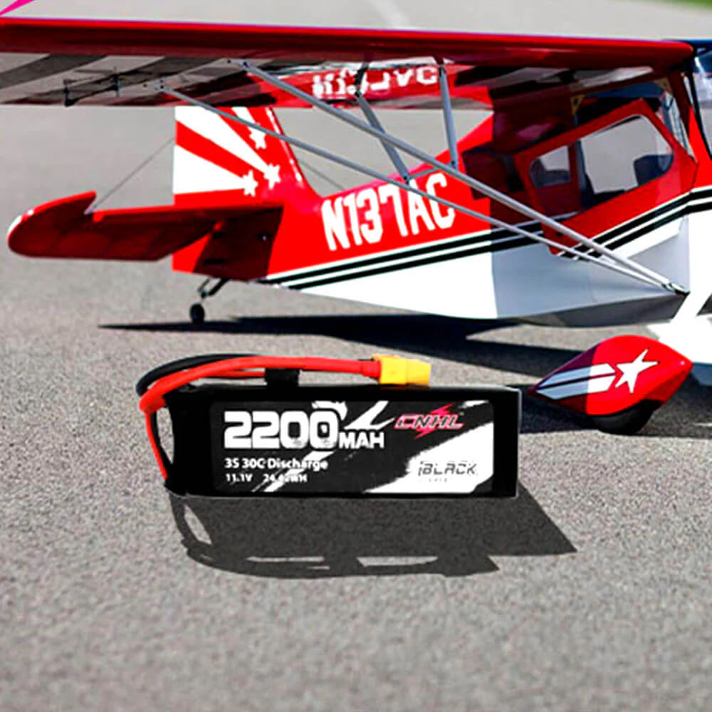 CNHL Black Series 2200mAh 3S 11.1V 30C Lipo Battery [DG]