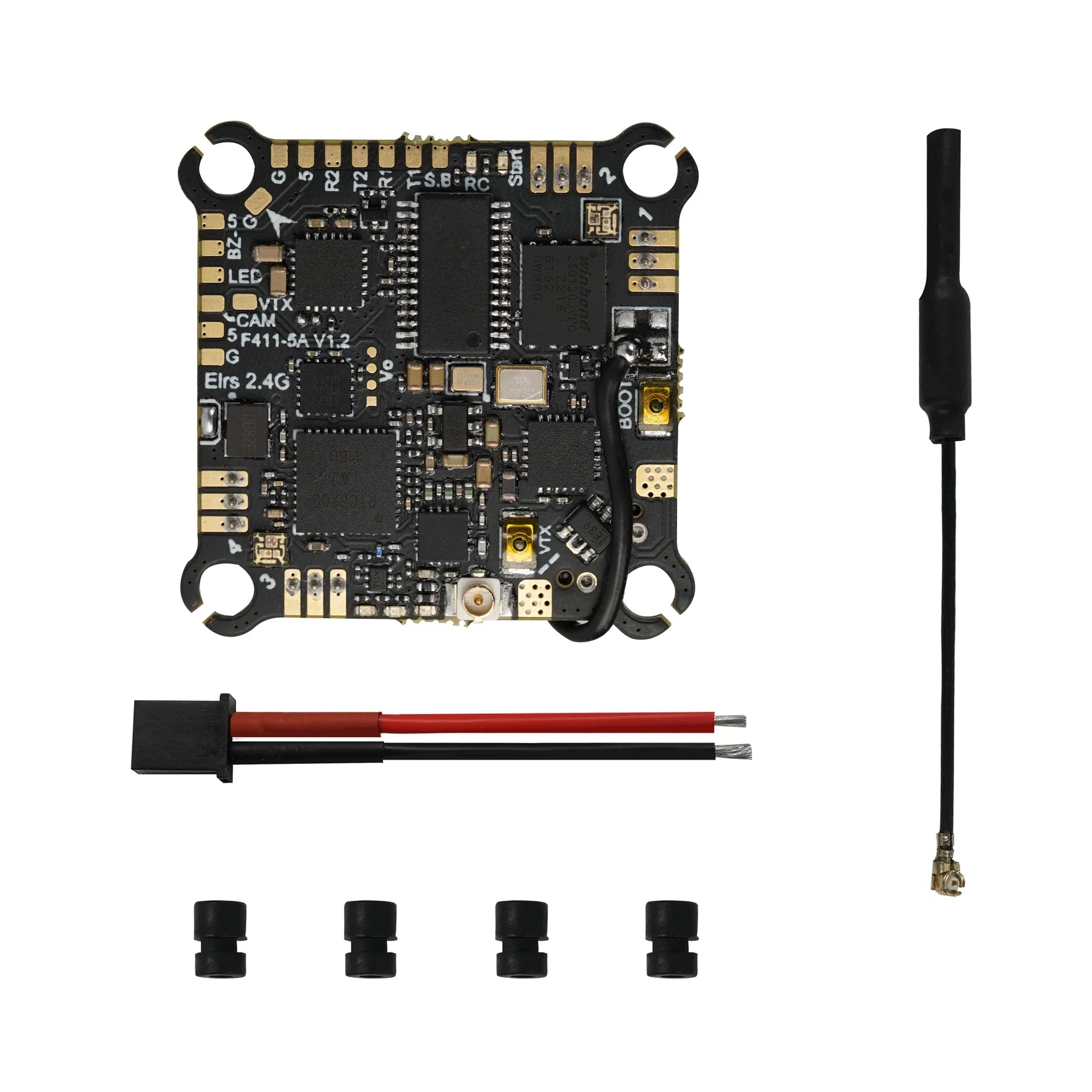 Sub250 Redfox A1 F4 5A 4in1 1S AIO FC for Whoopfly16/ Nanofly16 and Nanofly20