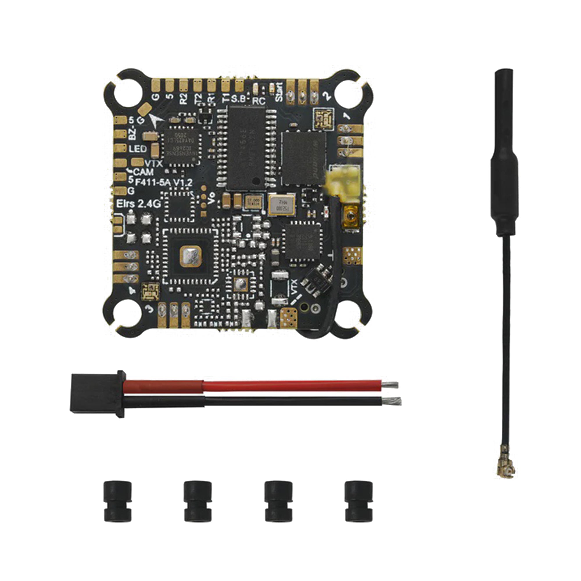 Sub250 Redfox A1 F4 5A 4in1 1S AIO FC for Whoopfly16/ Nanofly16 and Nanofly20