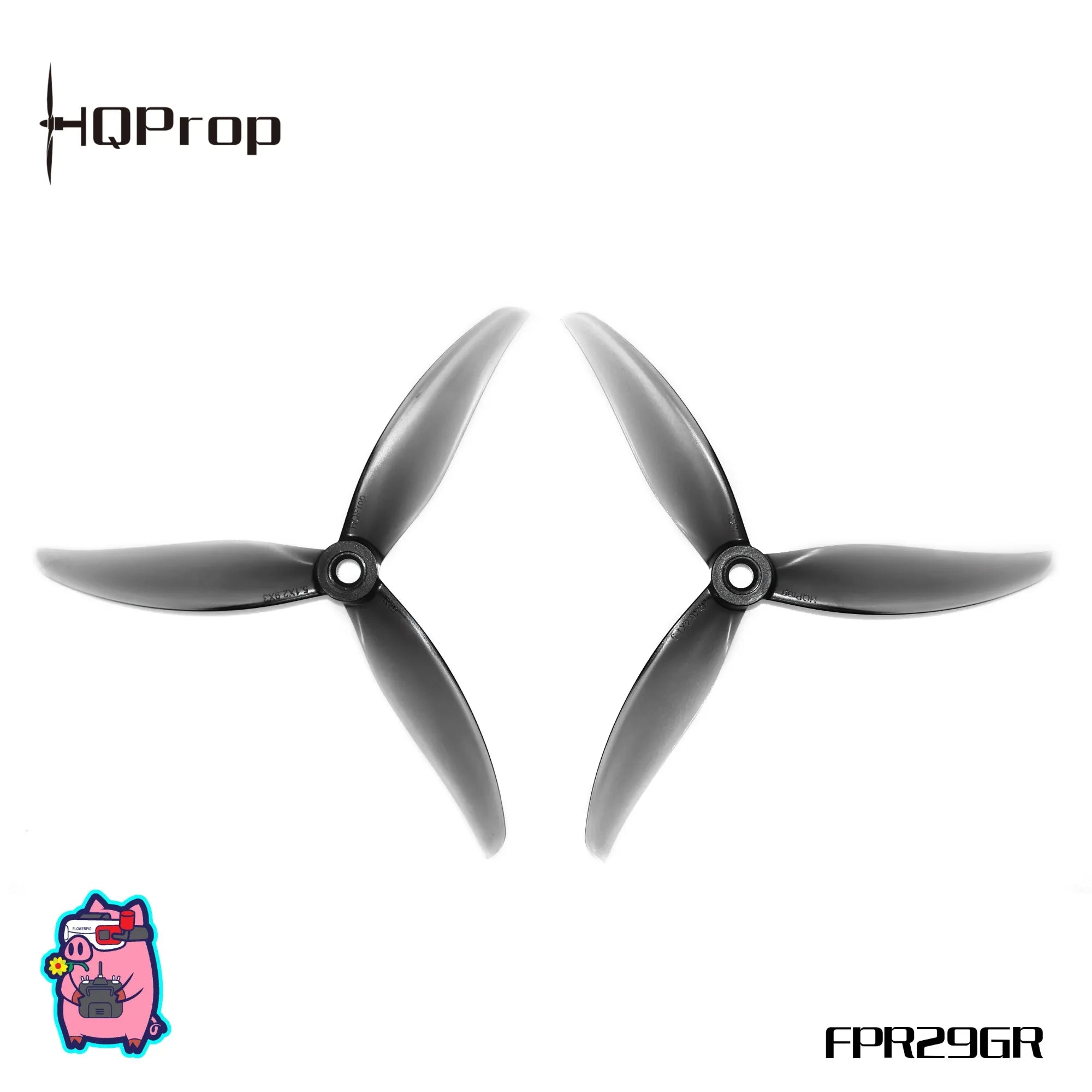 HQProp FlowerPig (2CW + 2CCW) Polycarbonate Props