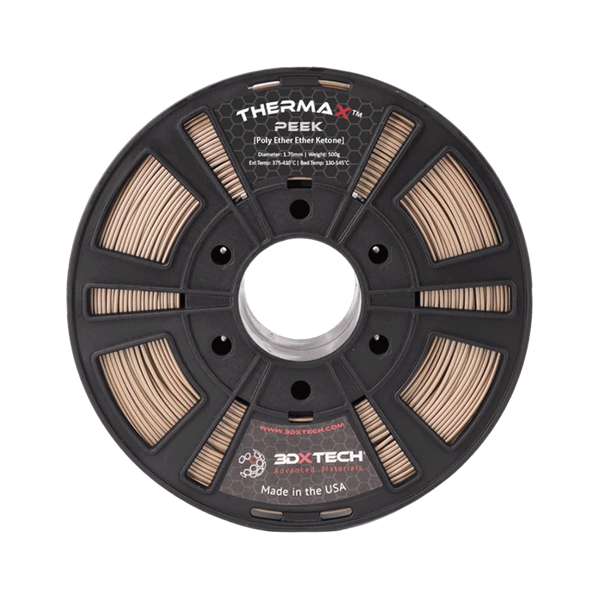 3DXTech ThermaX PEEK 1.75mm Filament