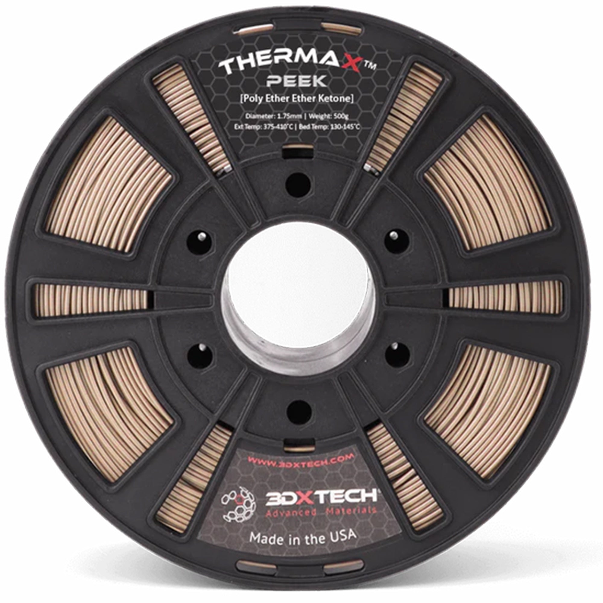3DXTech ThermaX PEEK 1.75mm Filament