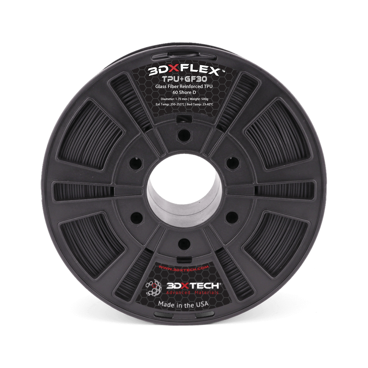 3DXTech TPU + GF30 FIBERX 60D Filament 1.75mm