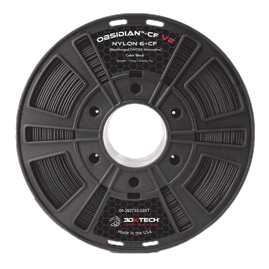 3DXTech Obsidian™ Nylon 6+CF V2 1.75mm Filament 750g