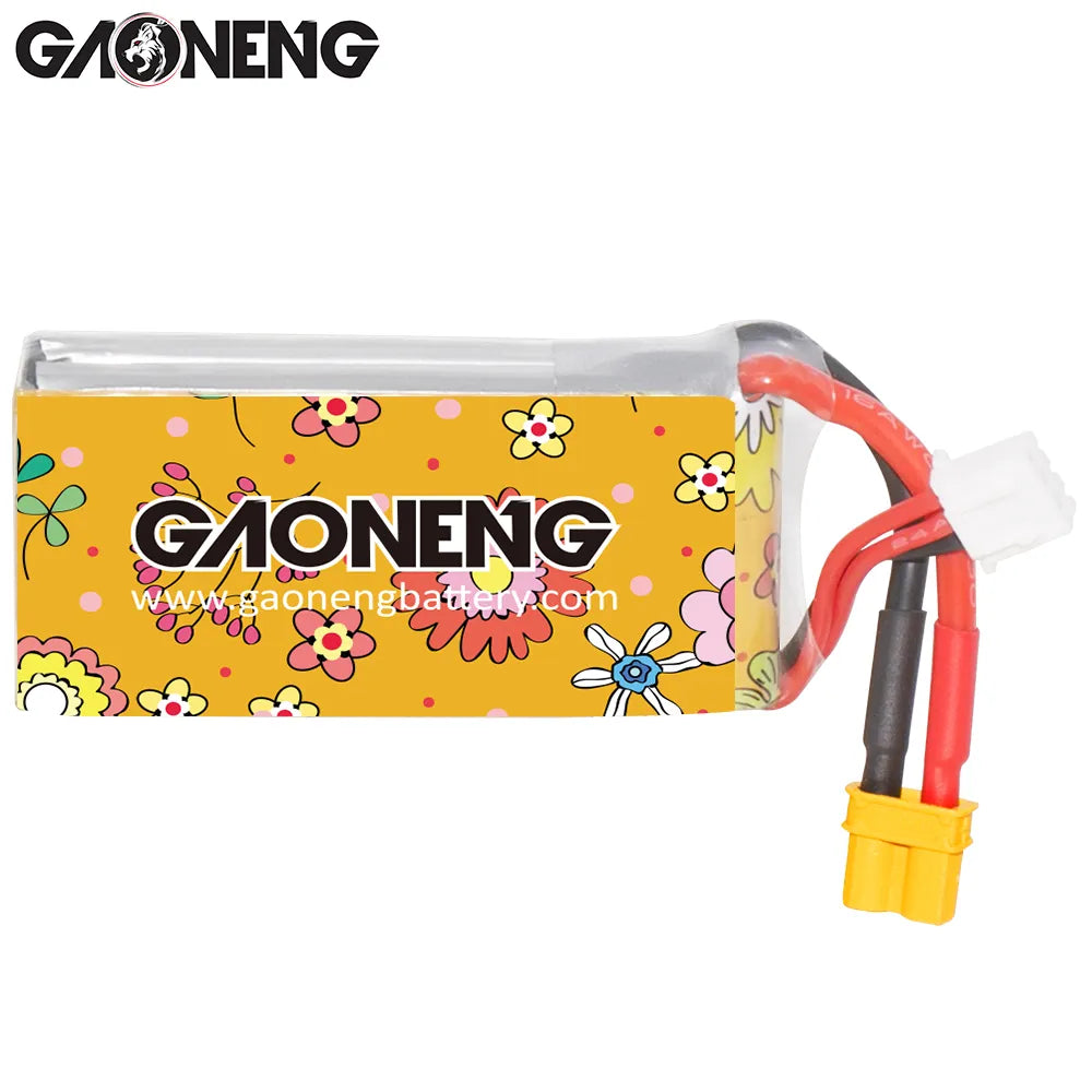 GAONENG GNB LiHV 2S 7.6V 650mAh 120C XT30 LiPo Battery [DG]