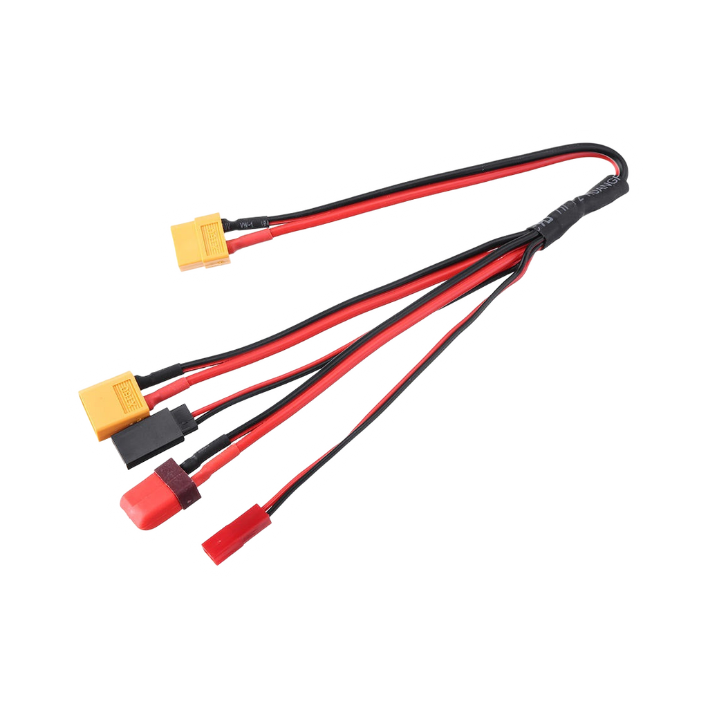 4 in 1 Multi-Charging Cable XT60 Plug to T F utaba XT60 JST Plug Wire
