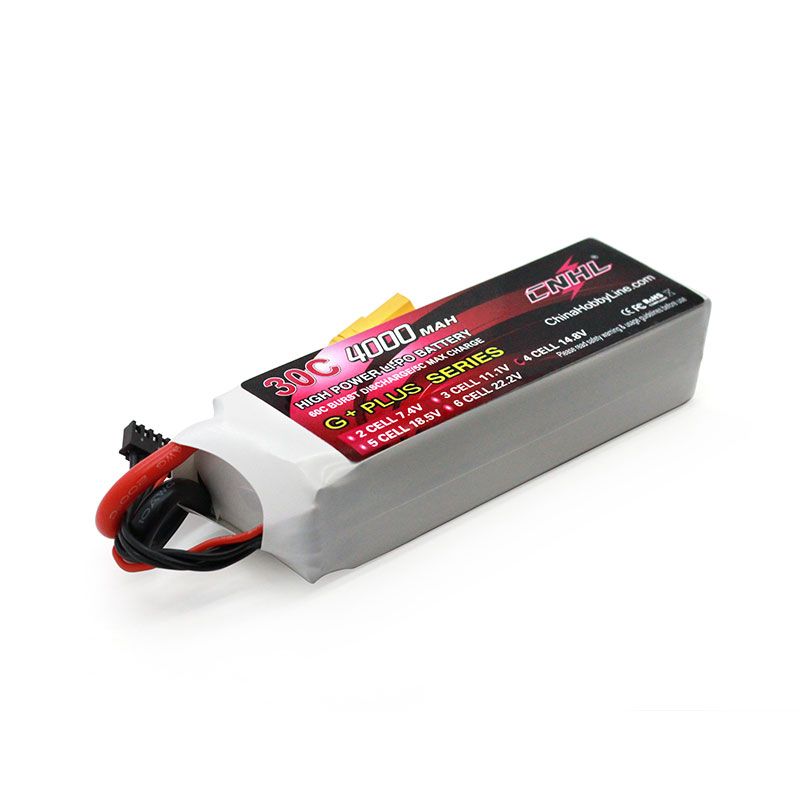 CNHL 4000mAh 14.8V 4S 30C Lipo Battery XT90 [DG]