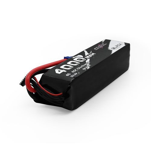 CNHL Black Series 4000mAh 22.2V 6S 65C Lipo Battery EC5 [DG]