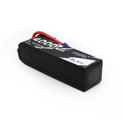 CNHL Black Series 4000mAh 22.2V 6S 65C Lipo Battery EC5 [DG]