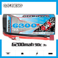 GAONENG GNB 3S 11.1V 6200mAh 90C Cabled Hard Case LiPo Battery T-PLUG [DG]