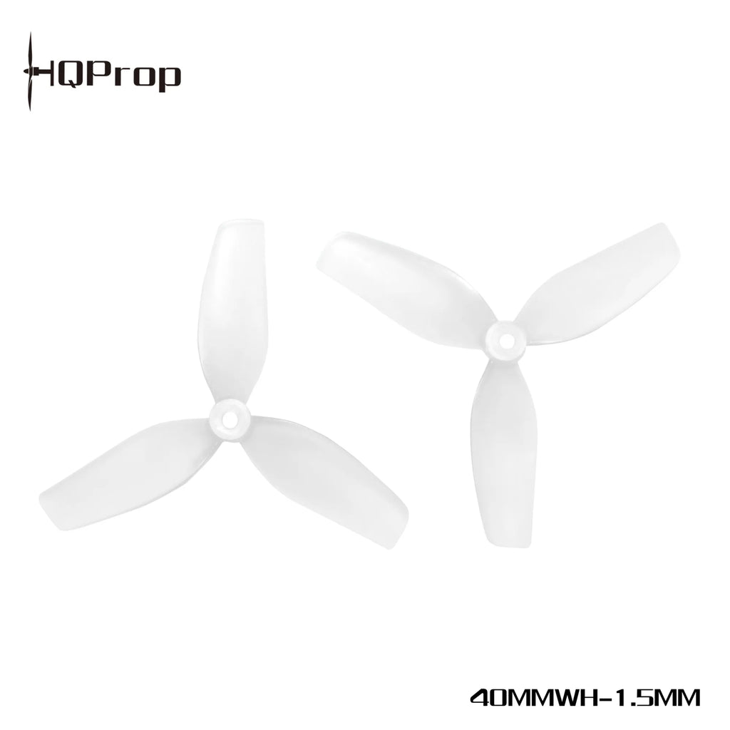 HQProp Ultralight Whoop Propellers 40MMX3 (2CW+2CCW) 1.5mm Shaft