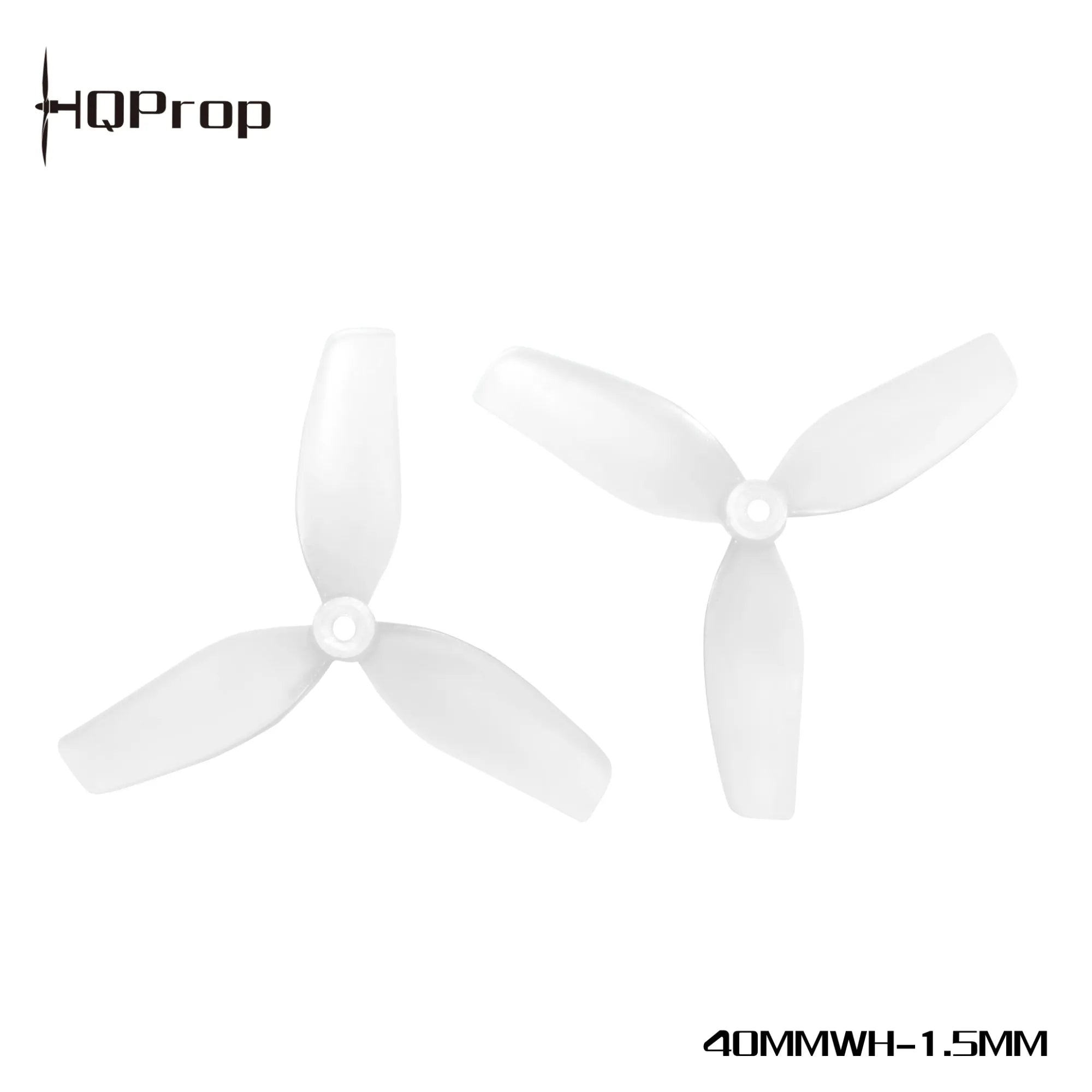 HQProp Ultralight Whoop Propellers 40MMX3 (2CW+2CCW) 1.5mm Shaft