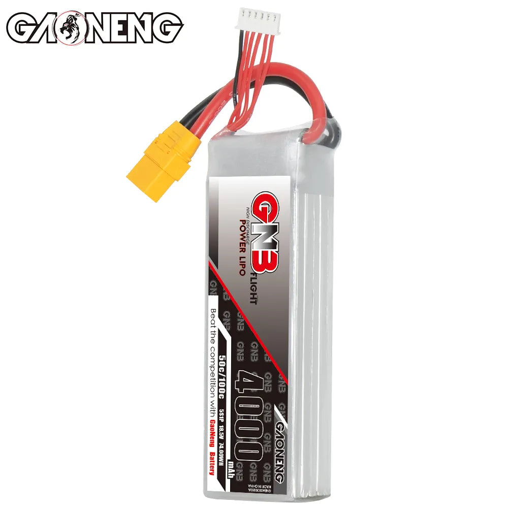 GAONENG GNB 5S 18.5V 4000mAh 50C LiPo Battery XT90 [DG]