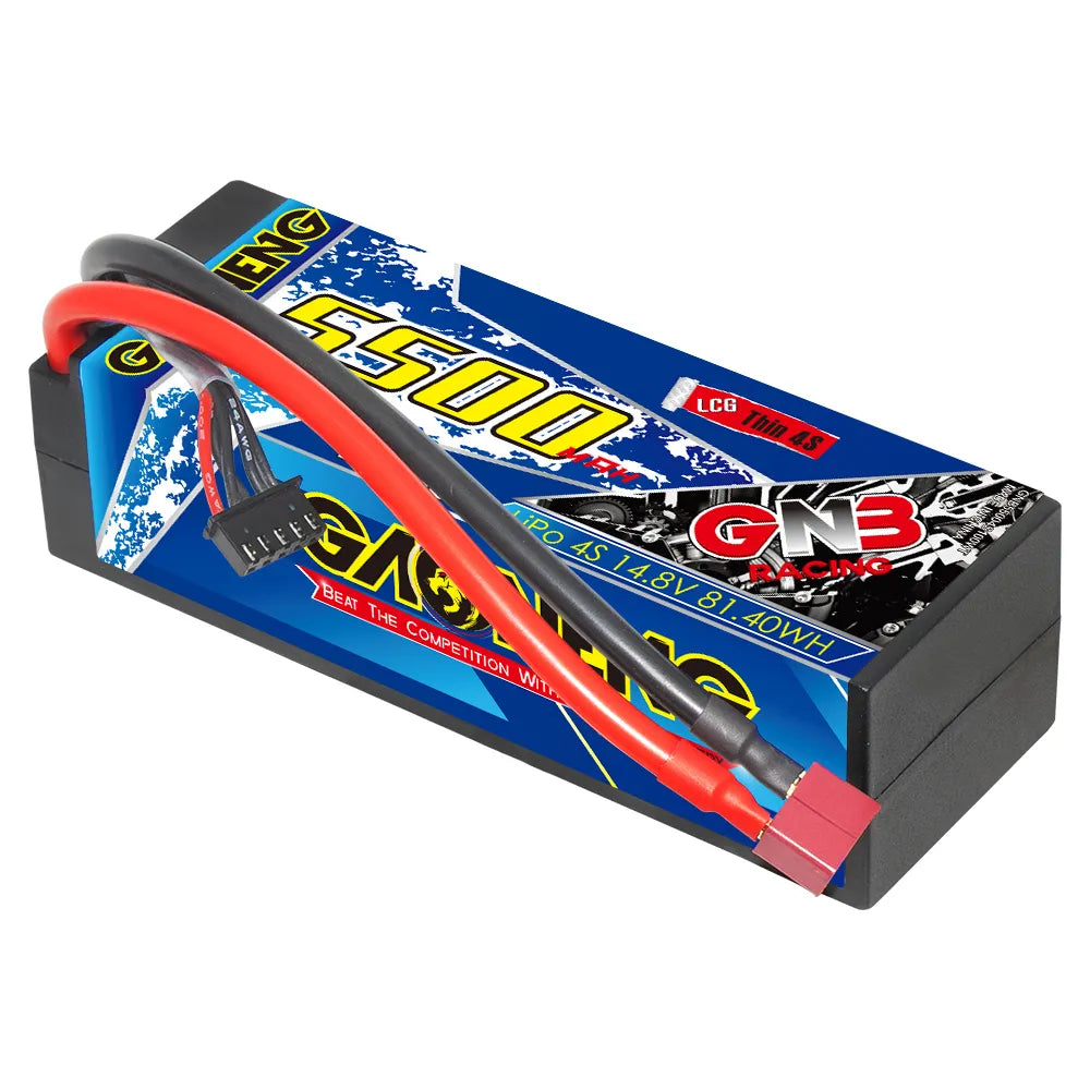 GAONENG GNB 4S 14.8V 5500mAh 100C Cabled 4S LCG Hard Case LiPo Battery T-PLUG [DG]