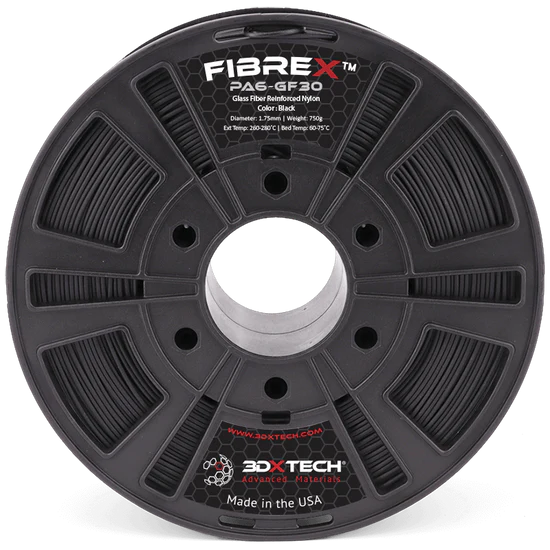 3DXTech FibreX™ Nylon PA6+GF30 1.75mm Filament 750g