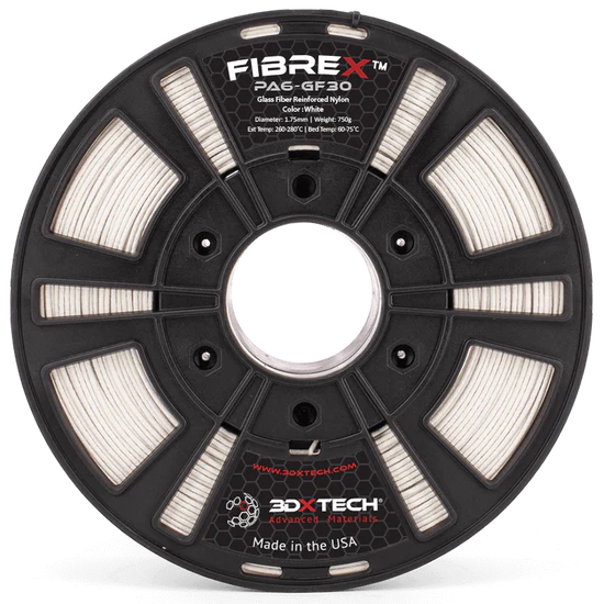 3DXTech FibreX™ Nylon PA6+GF30 1.75mm Filament 750g
