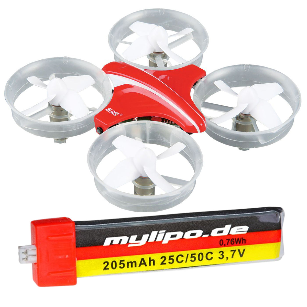 upgrade battery 205mah for Blade Inductrix (BLH8700, BLH8780) by MMW [DG]