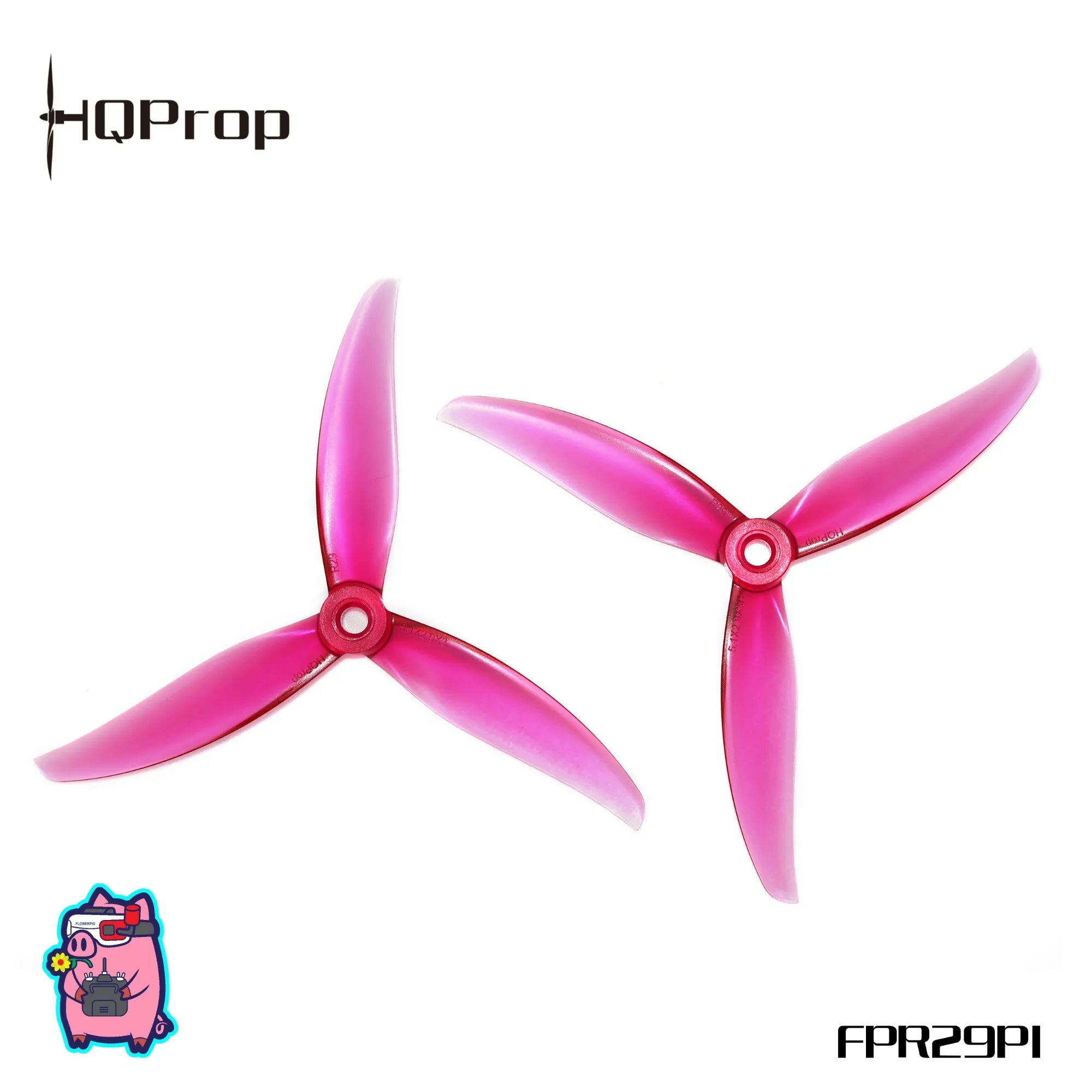 HQProp FlowerPig (2CW + 2CCW) Polycarbonate Props