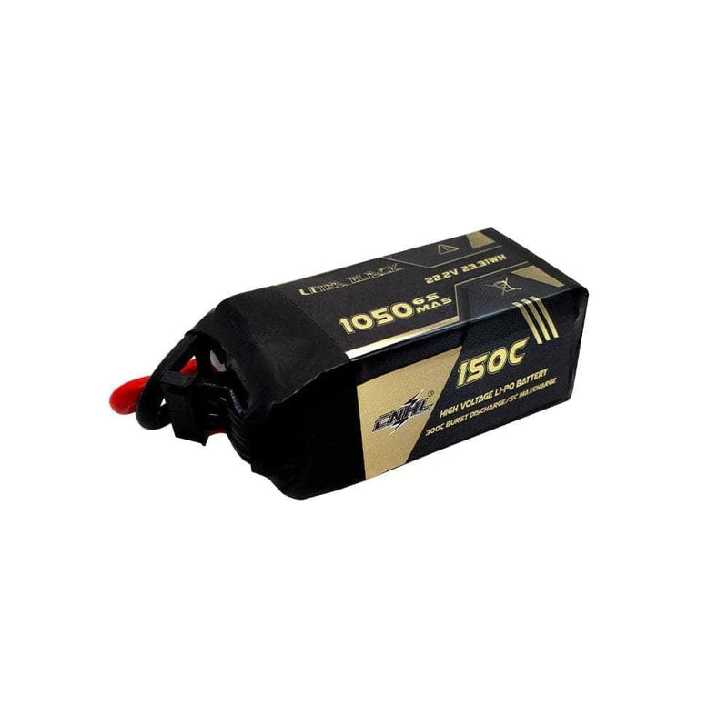 Chinahobbyline CNHL Ultra Black Series 22.2V 6S 1050mAh 150C LiPo Battery [DG]