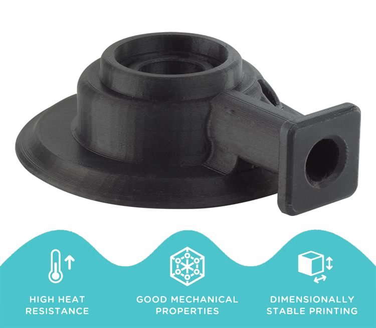 Polymaker PolyMide CoPA Nylon Black Filament 1.75mm 750g