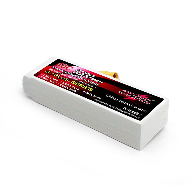 CNHL 5000mAh 14.8V 4S 40C Lipo Battery [DG]