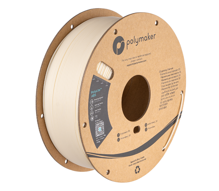 Polymaker PolyLite ABS 1.75mm Filament 1kg