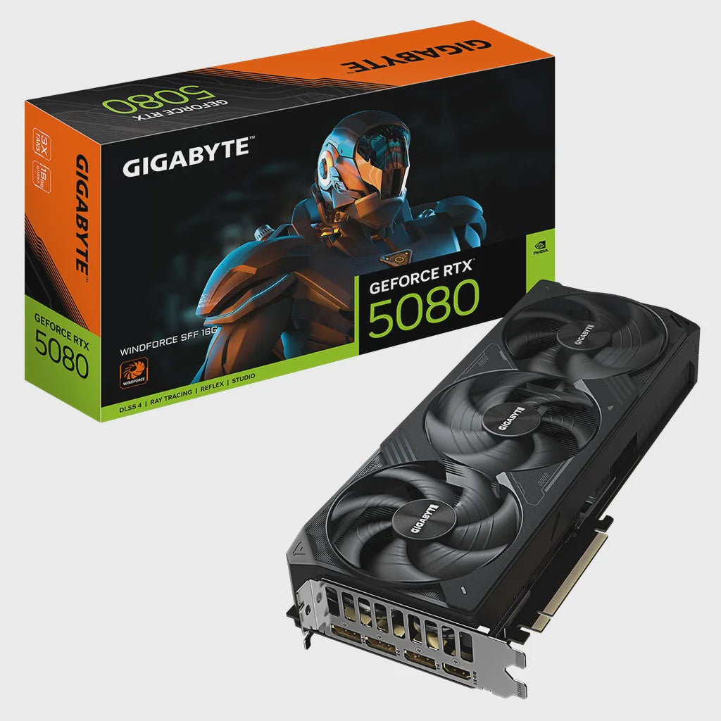 Gigabyte GeForce RTX 5080 WINDFORCE 16GB GDDR7 Video Card [PC]