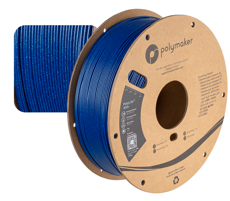 Polymaker PolyLite ASA Galaxy Filament 1kg 1.75mm