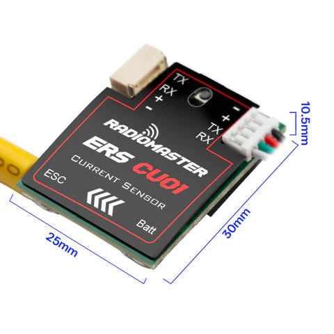 RadioMaster ERS-CU01 Real Time Current Sensor for ELRS PWM Receivers