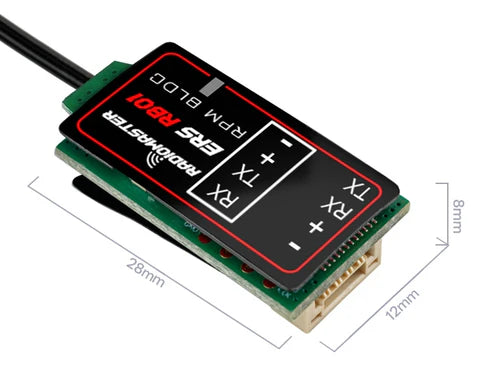 RadioMaster ERS-RB01 Brushless Tachometer for ELRS PWM Receivers