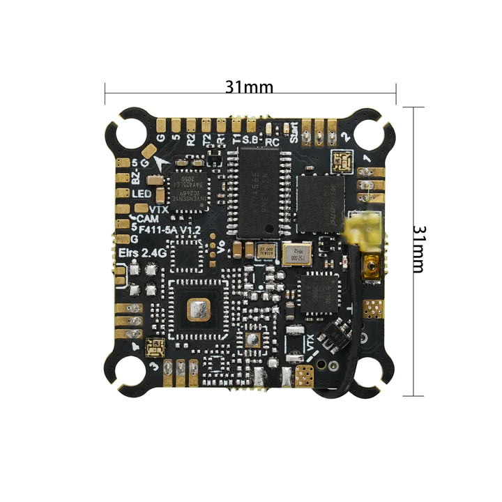 Sub250 Redfox A1 F4 5A 4in1 1S AIO FC for Whoopfly16/ Nanofly16 and Nanofly20