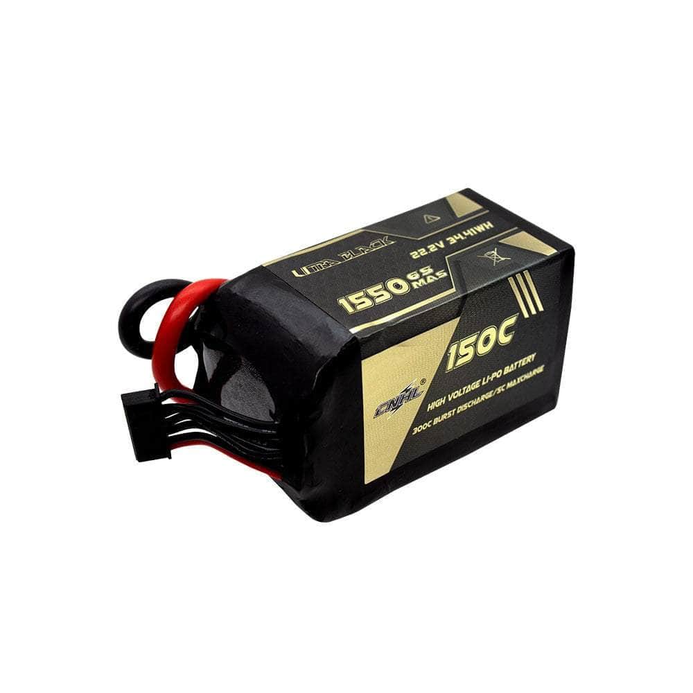 Chinahobbyline CNHL Ultra Black Series 22.2V 6S 1550mAh 150C LiPo Battery [DG]