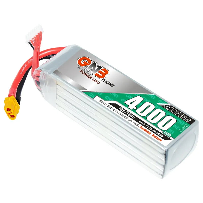 GAONENG GNB 6S 22.2V 4000mAh 70C LiPo Battery XT60 [DG]