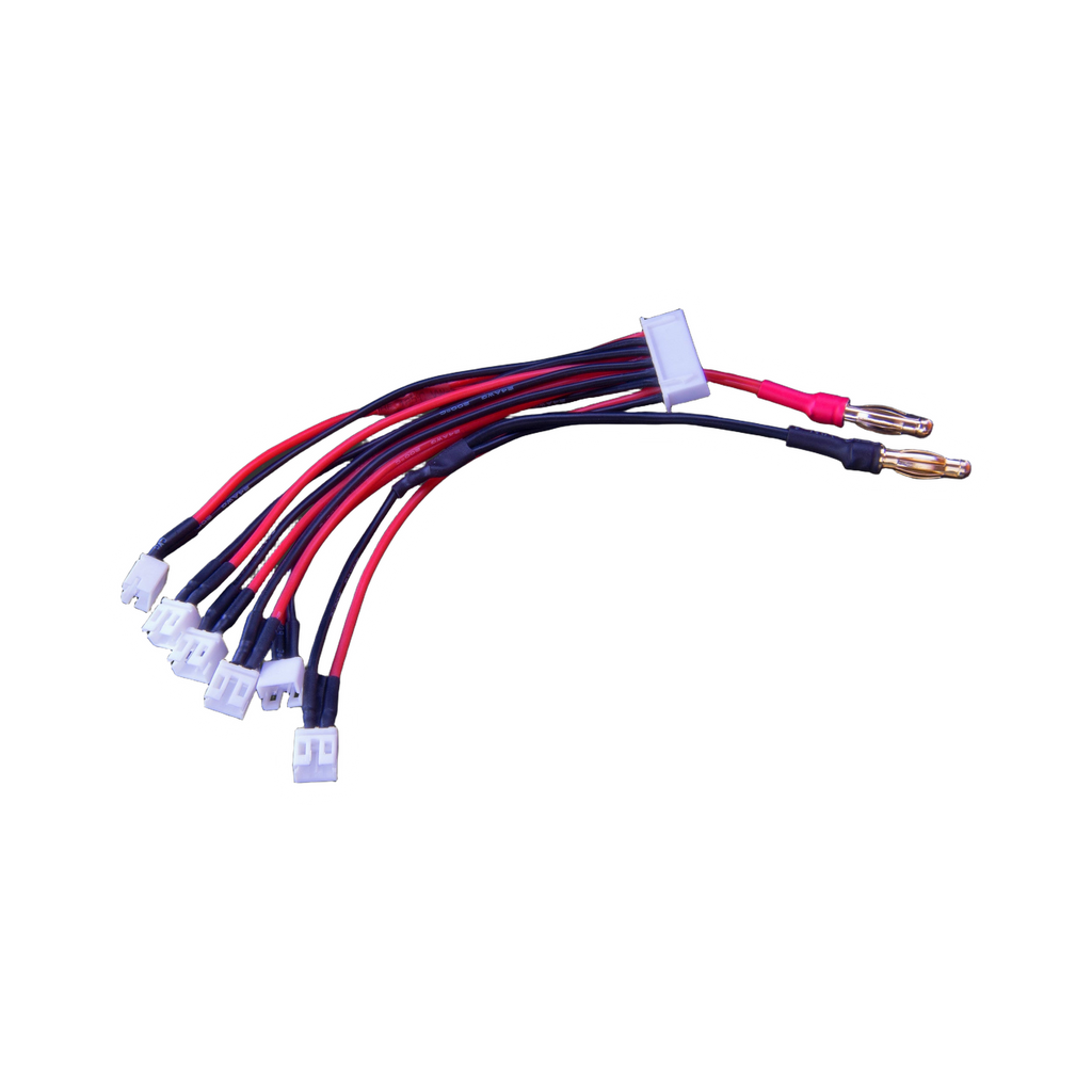 6-way serial charge cable - JST-PH-2.0