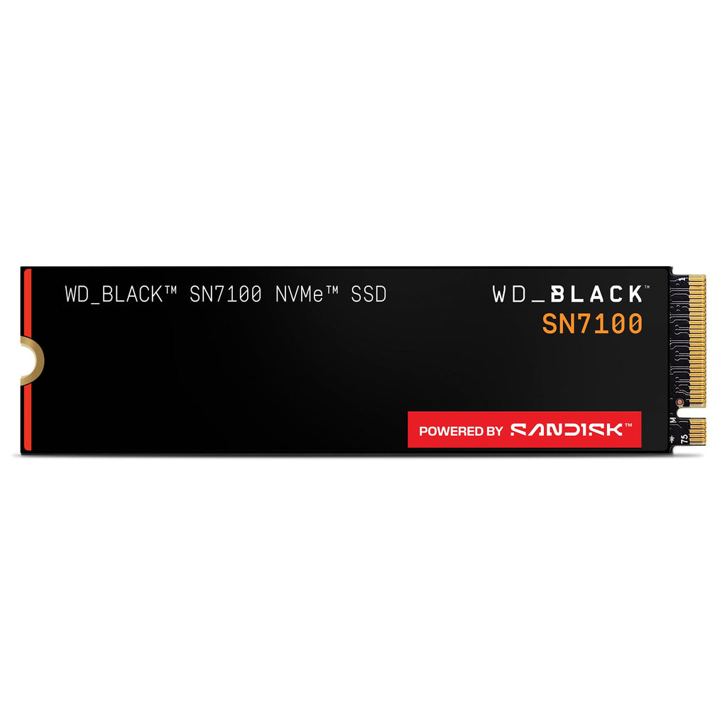 Western Digital WD BLACK SN7100 NVMe - 500GB SSD - 6800MB/s 5800MB/s R/W 760K/1200K IOPS M.2 2280 PCIe4.0 5yrs ~WDS500G4X0E-00CJA0 [PC]