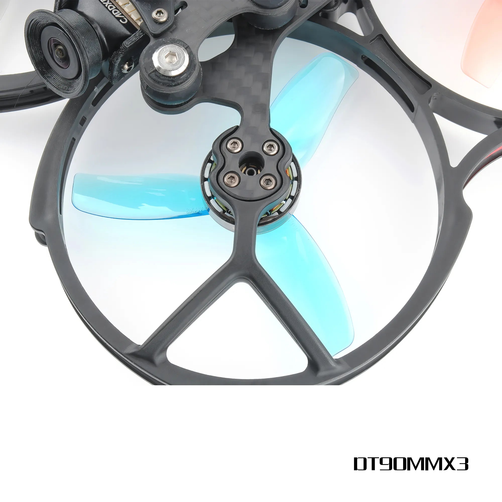 HQProp Duct T90MMX3 for Cinewhoop (2CW + 2CCW) Polycarbonate