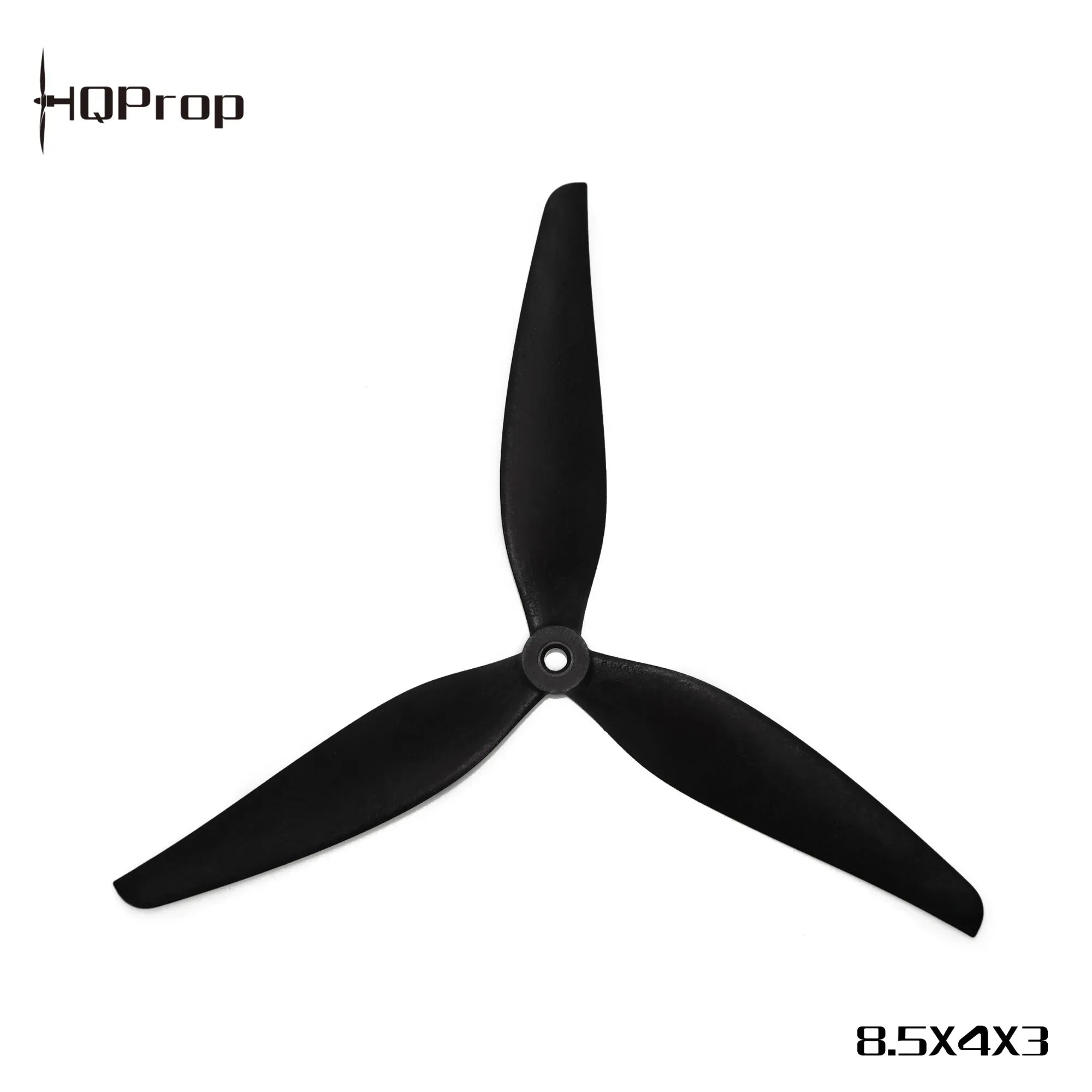 HQProp MacroQuad Prop 8.5x4x3 (1CW + CCW) Black Glass Fibre Reinforced Nylon Props