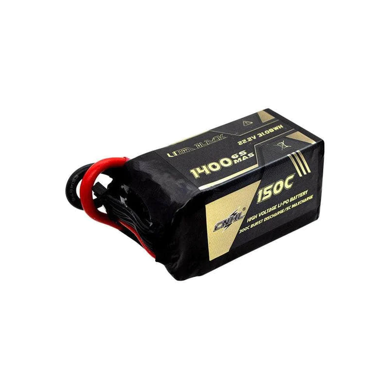Chinahobbyline CNHL Ultra Black Series 22.2V 6S 1400mAh 150C LiPo Battery [DG]