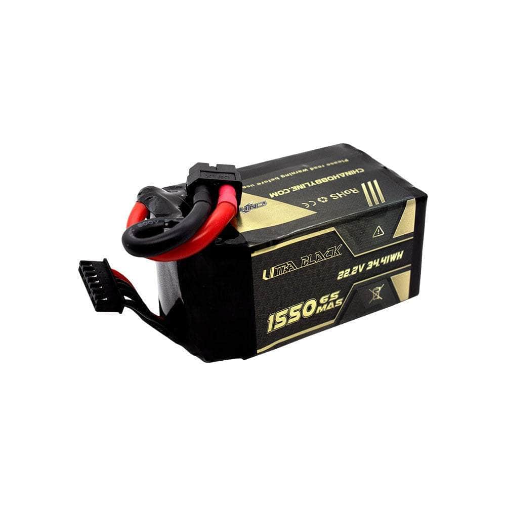 Chinahobbyline CNHL Ultra Black Series 22.2V 6S 1550mAh 150C LiPo Battery [DG]