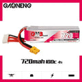 GAONENG GNB LiHV 4S 15.2V 720mAh 100C XT30 LiPo Battery Long Type [DG]