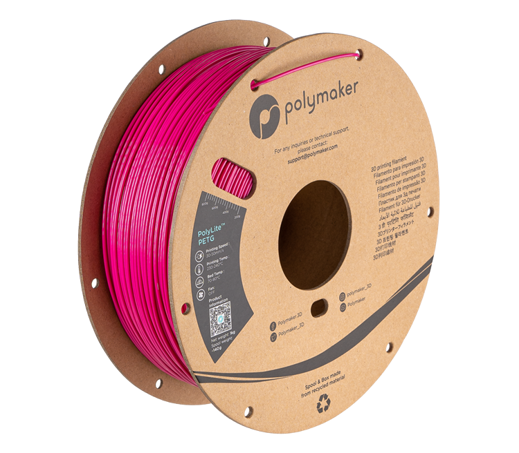 Polymaker PolyLite PETG 1.75mm Filament 1kg