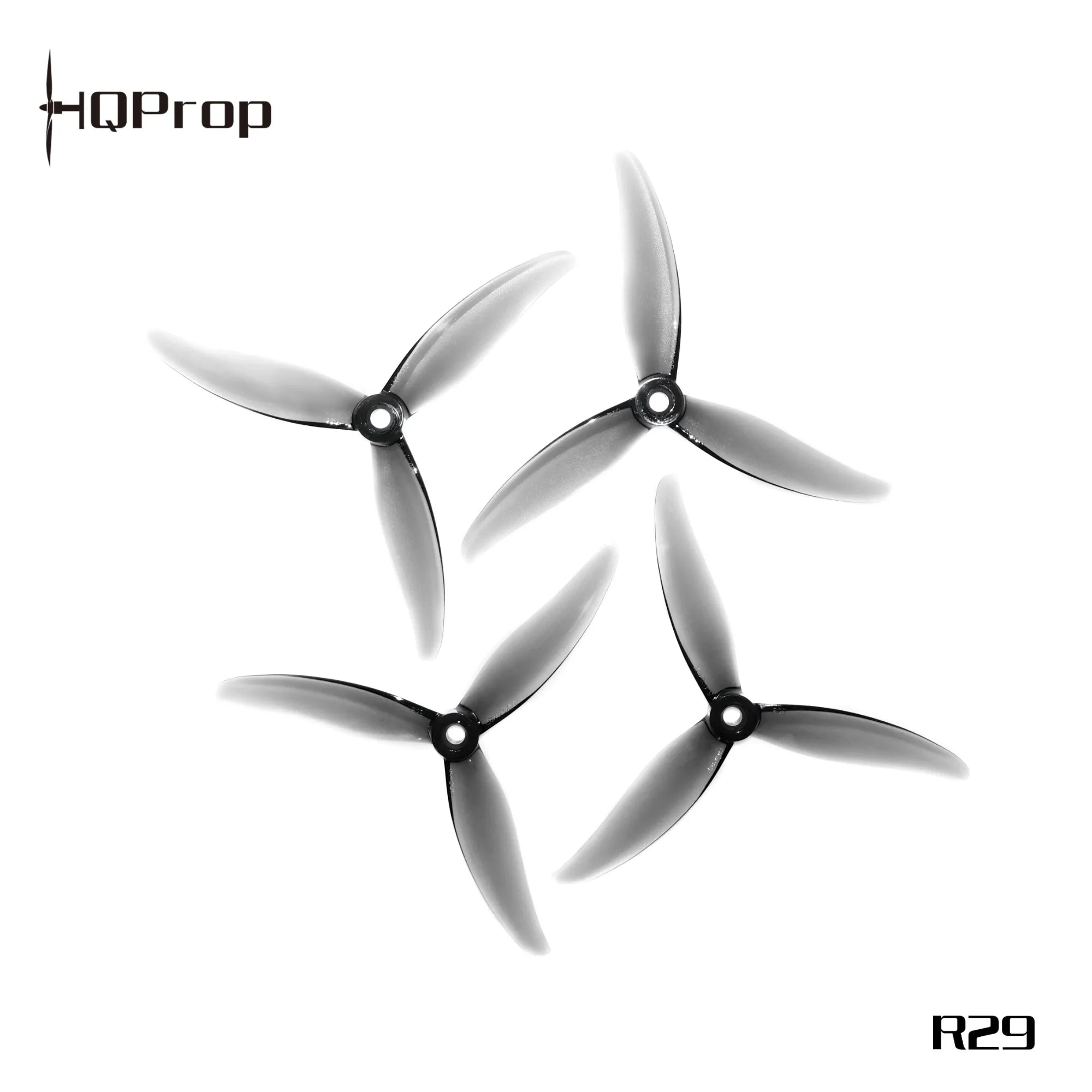 HQProp 5129 (R29) (2CW+2CCW) Polycarbonate Props Grey