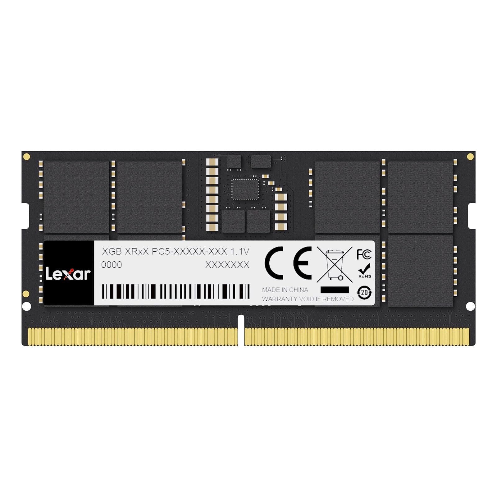 Lexar LD5DS016G-B4800GSST DDR5 SO-DIMM 16GB 4800 MT/s 1.1V - Blister [PC]