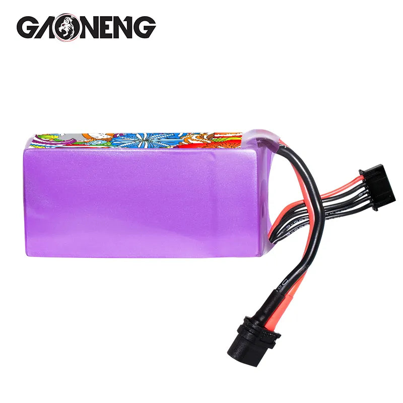 GAONENG GNB LiHV 4S 15.2V 1500mAh 120C XT60 LiPo Battery LongRange [DG]