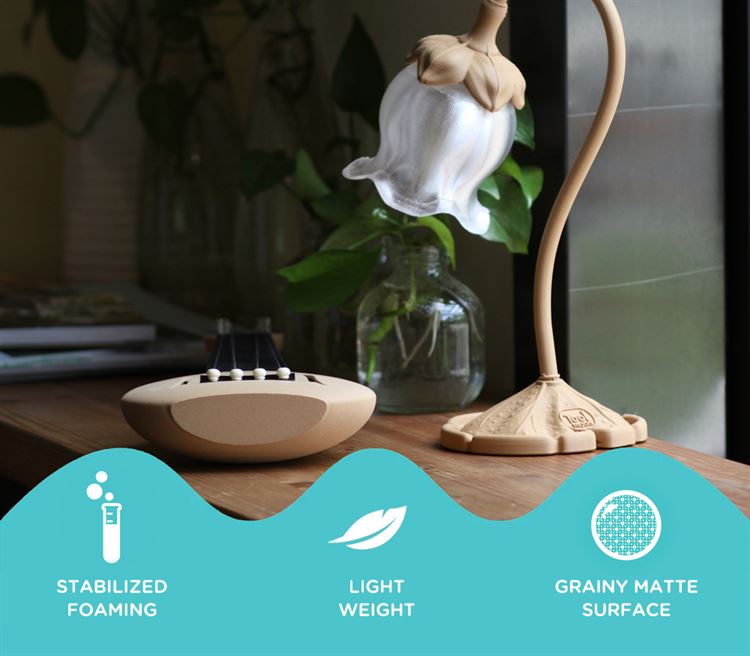 Polymaker Polylite LW-PLA PolyWood  1.75mm Filament 600g