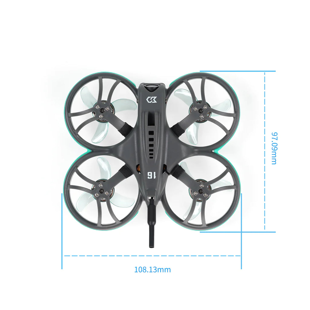 Sub250 Whoopfly16 Walksnail Avatar mini 1s Tiny Whoop w/ A30 Connector