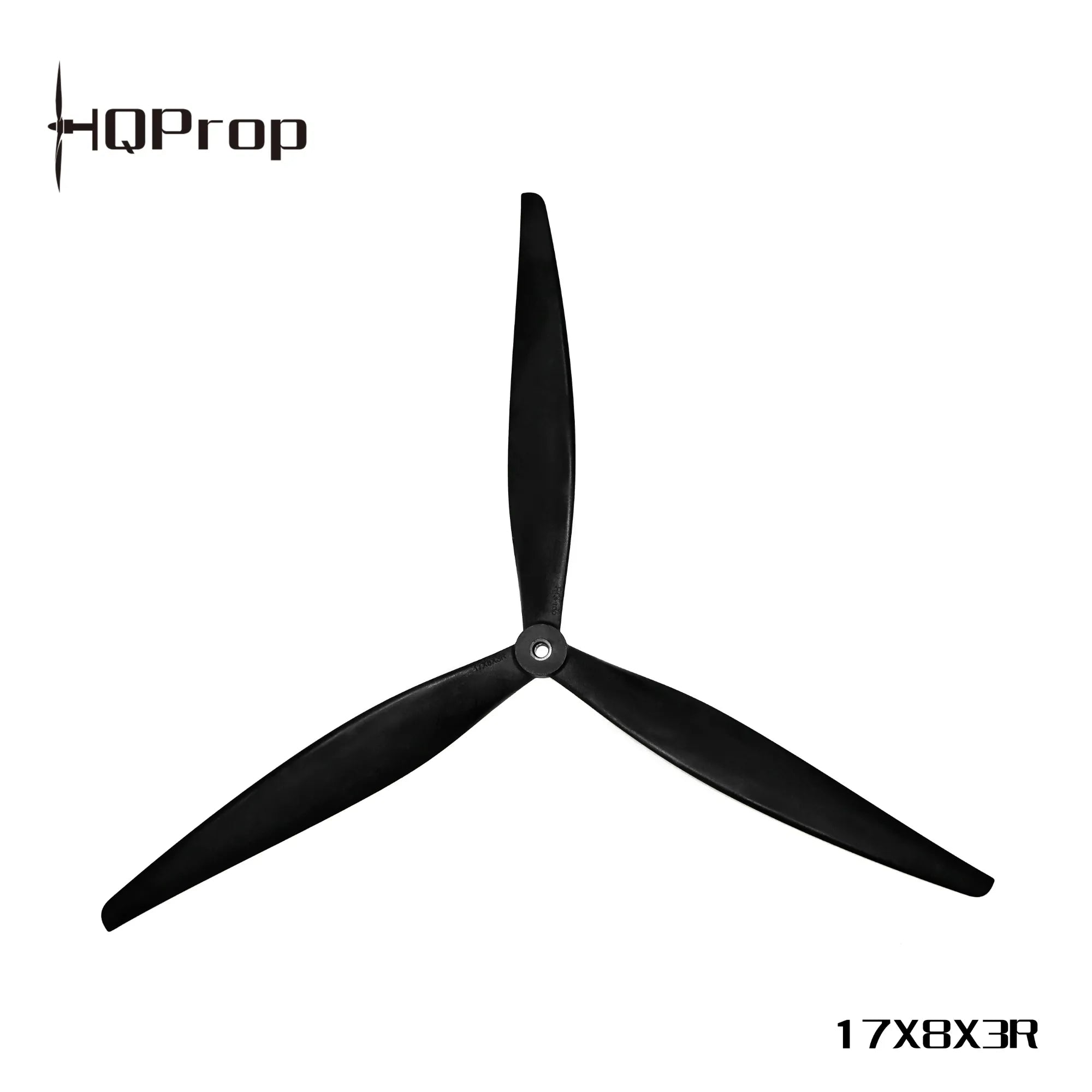 HQProp 17x8x3 (1CW + 1CCW) Black Glass Fibre Reinforced Nylon